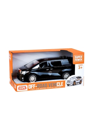 Ceren Ctoys Alphard Sesli Işıklı Model Araba 8086-1 Siyah
