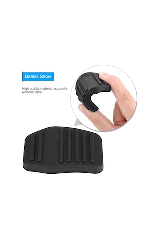 Lemestar Ford Transit Mk6 Mk7 2000-2014 Kauçuk Debriyaj Pedal Paspası - Dayanıklı, Kolay Kurulum, Uyumlu, 2 Adet Sı-a0083