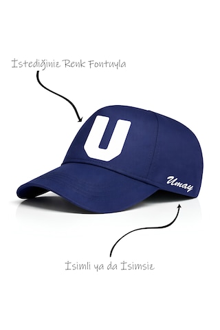 Ogc U Harfi Unisex Şapka Lacivert