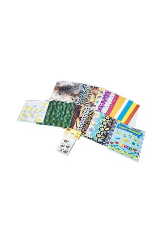 Hayal Origami Kağıt Seti Karışık 100 Lü Paket -