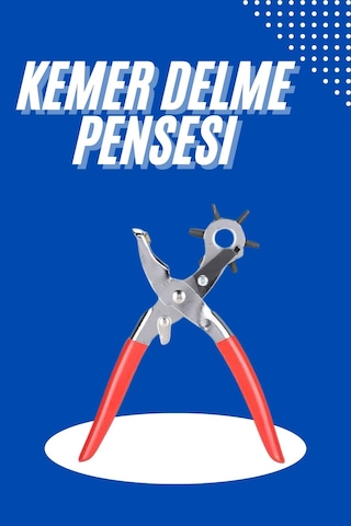Kemer Delici Kemer Delme Pensesi Delik Açıcı Şık Aparatı Aparat 11 31010241
