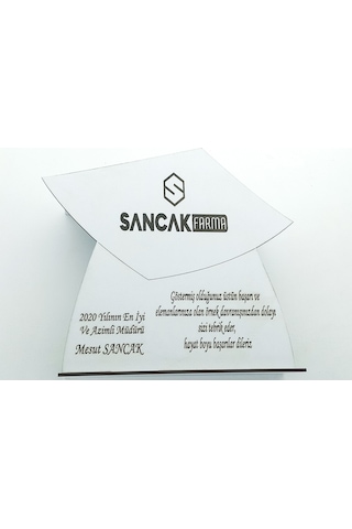 Ödül Derece Başarı Anı Hediye Plaketleri Beyaz