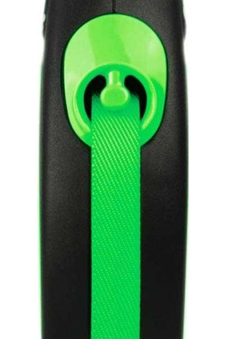 Flexi New Neon Otomatik Yeşil Şerit Gezdirme Large 5 Mt