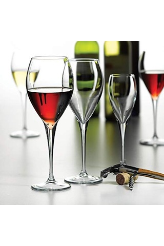 Paşabahçe Dajar 64657 Monte Carlo 6 X Kırmızı Şarap, 265 Ml Ahşap