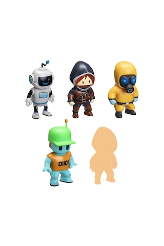 Stumble Guys 5'li Figür Set Asorti Set 1