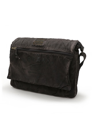 Dark Cotton 8128 Kanvas Omuz Postacı Kahve 15.6 İnç Laptop Çanta