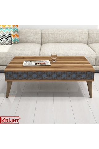 Variant City Orta Sehpa Ceviz-Kalsedon