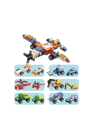 Kızılkaya İdeas Lego Araçlar 2in1 06 33 Parça Sm207b-06 Gko