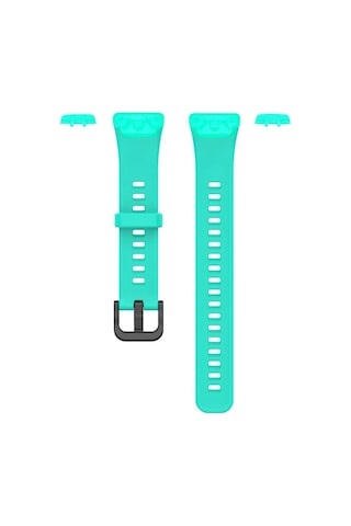 Huawei Band 6-6 Pro Honor Band 6 Uyumlu Silikon Kordon Kayış Turkuaz