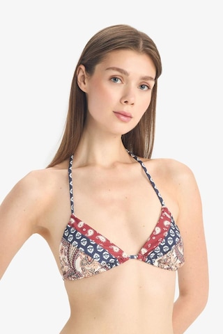 Defacto Regular Fit Desenli Bikini Üstü-fall İn Love E4892ax25smnv247 Lacivert