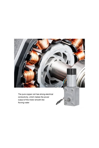 Aubyhe 24v Dc Metal Gerekli Motor, Otomatik Kilitleme, Kodlayıcı, 6mm Çıkış Eşiği, Endüstriyel Sürücü Cihazı