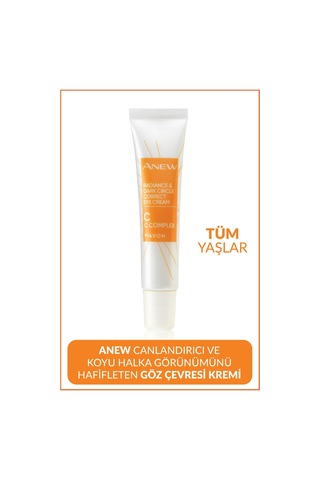 Avon Anew Radiance Koyu Halkalar İçin Göz Kremi 2 x 15 ML