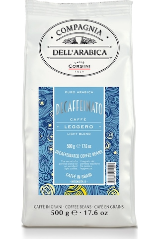 Caffe Corsini Kafeinsiz %100 Arabica Çekirdek Kahve 500 G
