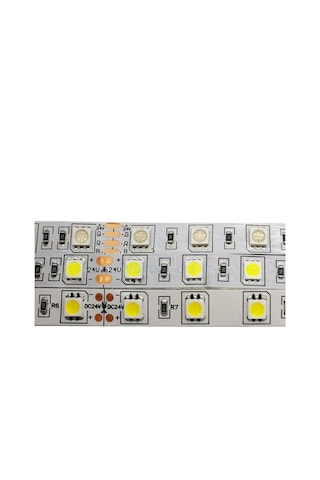 24 Volt 5050 Şerit Led Kırmızı Ip65 5 Metre