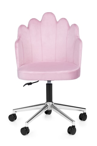 Işıltı Çalışma Sandalyesi Pembe