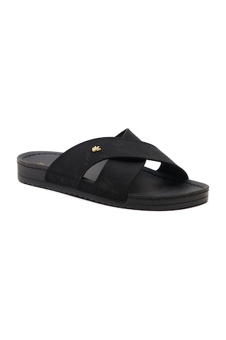 Carlaverde Anatomic Erkek Terlik 140160 Sıyah Siyah
