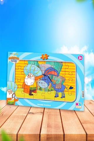 Kesman Games Nasrettin Hoca Zaman Yolcusu 24 Parça Frame Puzzle/Y