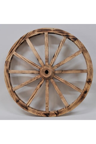 Otantik Ahşap At Arabası Tekeri 80 Cm. (501948931) Diğer