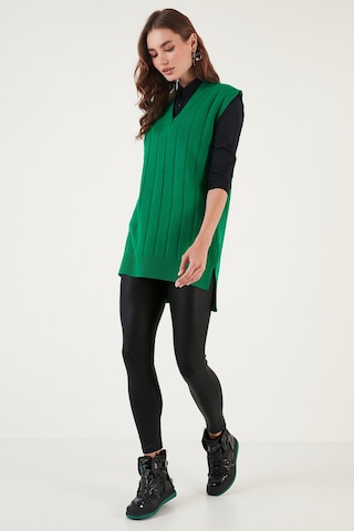 Lela V Yaka Arkası Uzun Triko Bayan Süveter 4616088Y Benetton