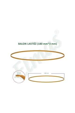 180 X 3 Mm Elmas Ambalaj Lastiği 5 Paket X 1000 Gram