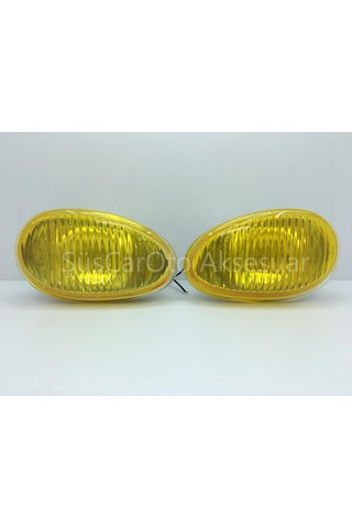 Hyundai Accent Yumurta Kasa 95-00 Sis Lambası Takımı Sarı 2 Adet