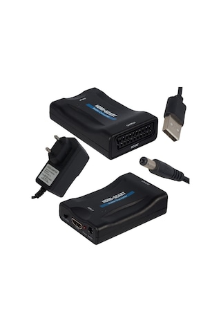 Powermaster Hdmı To Scart Çevirici Adaptör