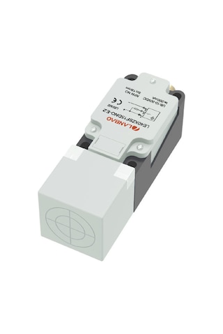 Lanbao Le40txzsn40dpry-e2 ,kübik/40mm Pnp-no/nc M12-4p Endüktif Sensör