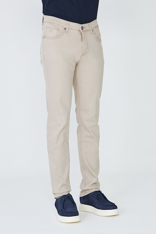 Bej Erkek Gabardin Spor Pantolon