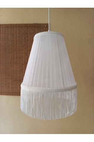 N-16 Beyaz Organze Yatak Odası Çocuk Ve Bebek Odası Avize Beyaz