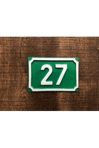 Kapı Numarası, Kabartma Kapı Numarası 432098418