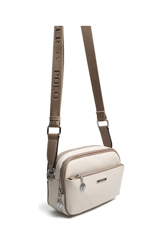 Silver Polo Sp1162 Kadın Çapraz Çanta Düz Bej-latte