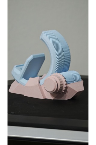 Morfem3d Mavi -pembe Ayarlanabilir Cep Telefonu Standı Masaüstü Telefon Tutucu Mavi - Pembe