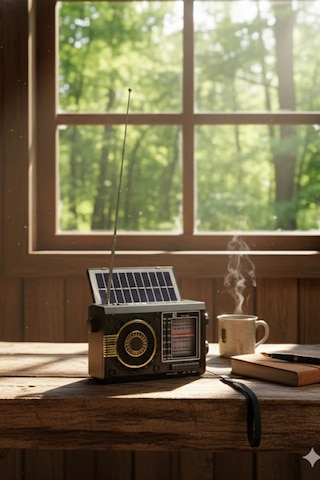 Blackbird Siyah Ktf-1481 Güneş Enerjili Fenerli Taşınabilir Radyo Usb/tf Kart Destekli - Kamp Işıkl