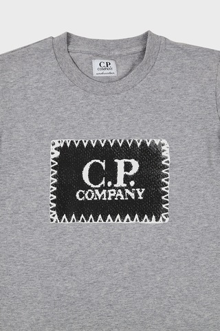 C.p. Company Çocuk T Shirt 10ckts054 005792w M93 Gri