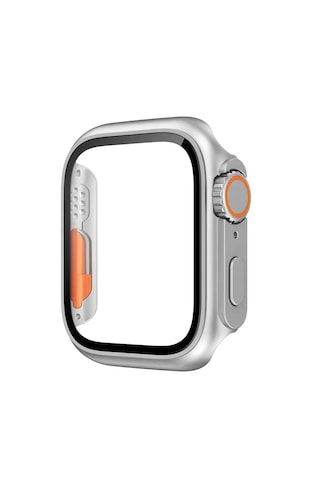 Forzacase Apple Watch 11 46mm Uyumlu Full Ekran Kasa Koruyucu Ve Watch Ultra Çevirici Kılıf Fc398