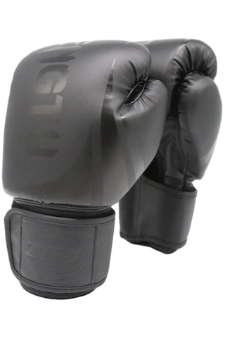 Suntek Boks Uygulama Eldivenleri Erkek Kadın 14-ons Siyah