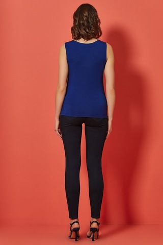 Dar Paça Lacivert Jean Tayt Lacivert