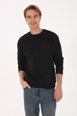 U.s. Polo Assn. Erkek Siyah Sweatshirt 50313757-vr046 Sıyah