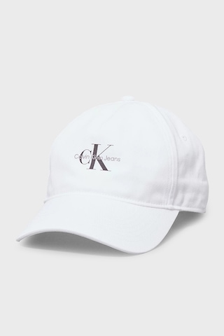 Calvin Klein Erkek Şapka Lv04g5032g Yaf Beyaz Beyaz