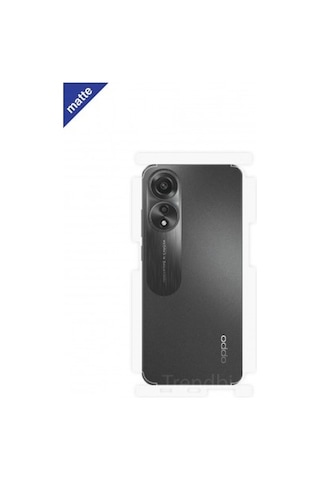 Oppo A78 4g Mat Arka Ve Yan Koruyucu Poliüretan Film