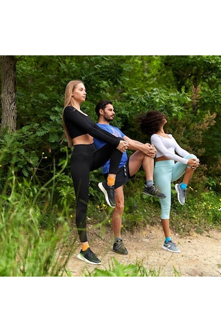 Xmlbayiciniz 2'li Tabanaltı Havlulu Dikişsiz Unisex Atletik Fit Koşu Yürüyüş Egzersiz Aktivite Çorabı 3594 Genel