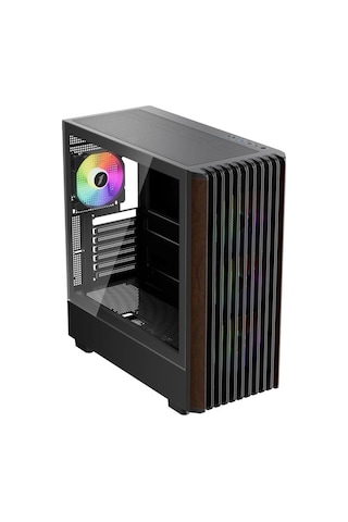 1st Player Wd5 Siyah 750w 80+ Sılver Atx 3.1 Argb 4x12cm Fan Temperli Cam Usb 3.0 Atx Kasa