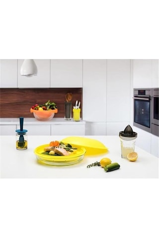 Paşabahçe Mikrodalga Buharda Pişirici Sarı - 59524