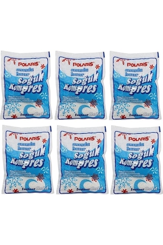 Polarıs Soğuk Kompres Pedi 6 Adet