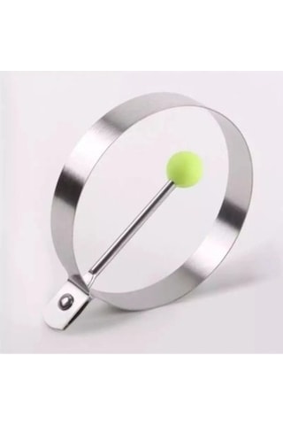 Periboia Metal Yuvarlak Omlet Krep Kalıbı
