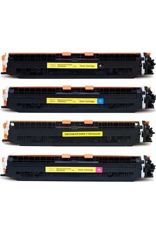 İnkwell 126A Ce310A-11A-12A-13A Komple Set (Cmyk) Uyumlu Toner
