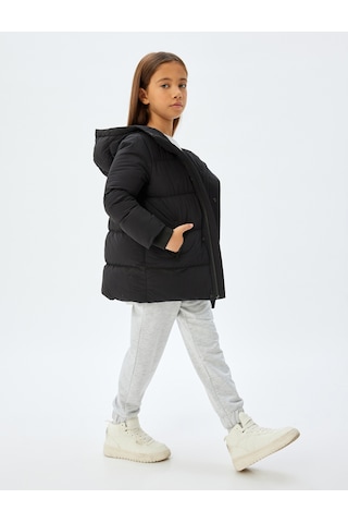 Koton Basic Jogger Eşofman Altı Beli Lastikli Çift Bel Detaylı Kar Melanj 5wkg40230ak Gri Melanj
