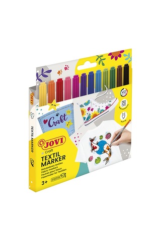Jovı 1410 Decor Tekstil Kalemi - 12 Renk Beyaz