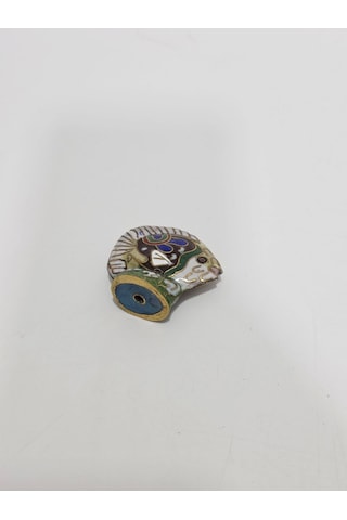 Antika Cloisonne Minyatür Balık 5,2x4,7cm 142