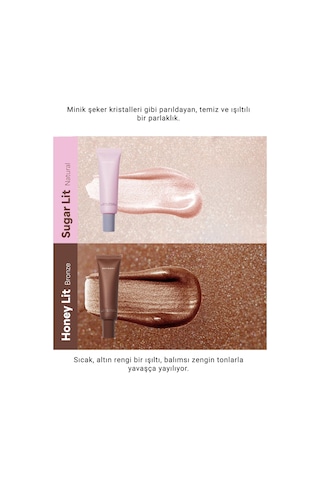 Glow Serum Body Highlighter Sugar Lit - Işıltılı Vücut Ve Yüz Aydınlatıcısı Ddcad2